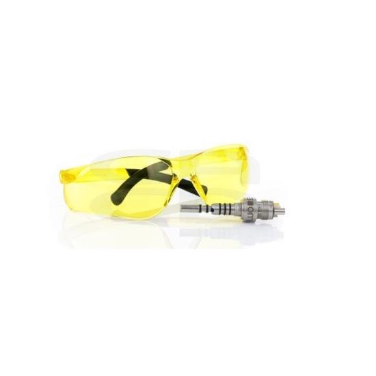 LUNETTE DE PROTECTION JAUNE FLUORES