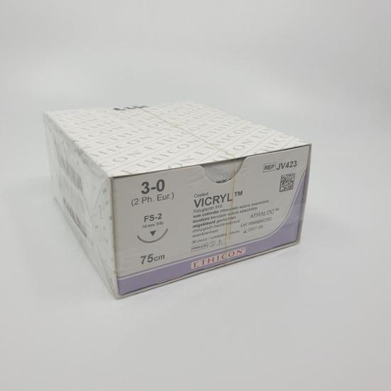 SUTURE ETHICON VICRYL 3/0 19MM RESORBABLE