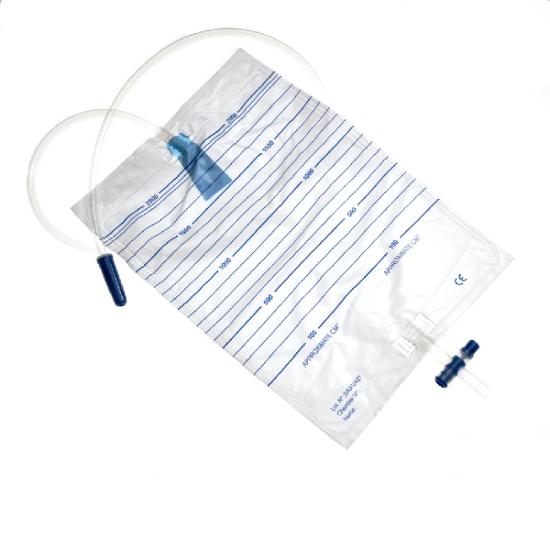 POCHE URINE 2L NST VIDANGEABLE + VALVE