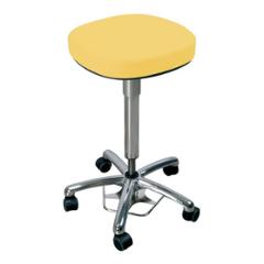 TABOURET COL GAZ STD ROUL CDE PIED HTE 51-69CM