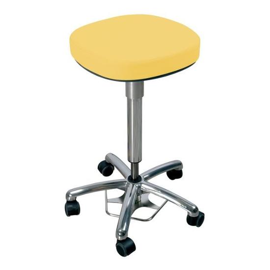TABOURET COL GAZ STD ROUL CDE PIED HTE 51-69CM