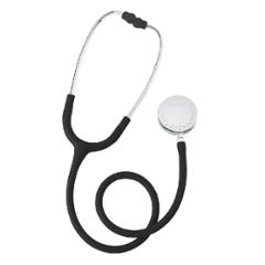 STETHOSCOPE LAUBRY CHROME SIMPLE PAVILLON NOIR