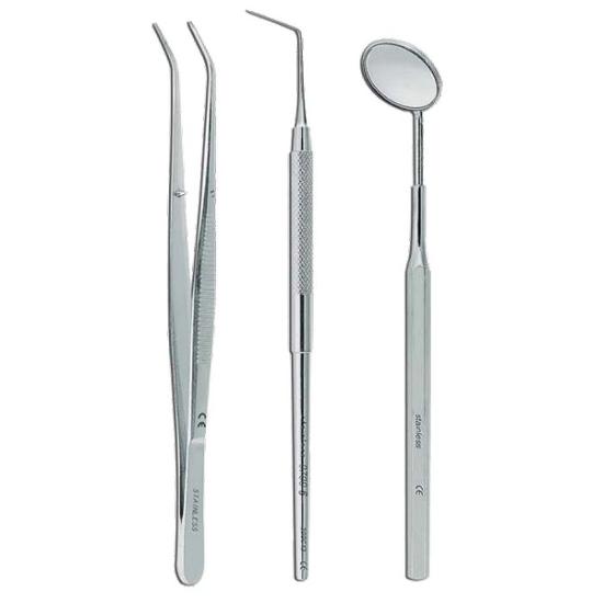 KIT EXAMEN MIROIR/PRECELLE/SPATULE