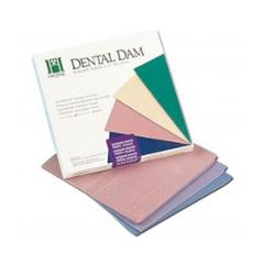 DIGUE HYGENIC DENTAL DAM LATEX VERT