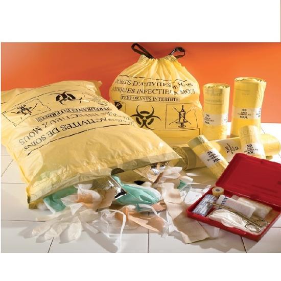 RLX 25 SACS POUBELLE DASRI 50L LIEN COULISSANT