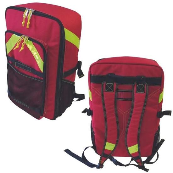 SAC INTERVENTION LEGER 35L ROUGE + TROUSSES VIDES