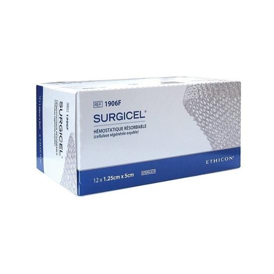 SURGICEL GAZE HEMOSTATIQUE 7.5X5CM