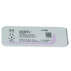 SUTURE ETHICON VICRYL 5/0 13MM