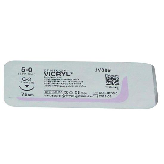 SUTURE ETHICON VICRYL 5/0 13MM