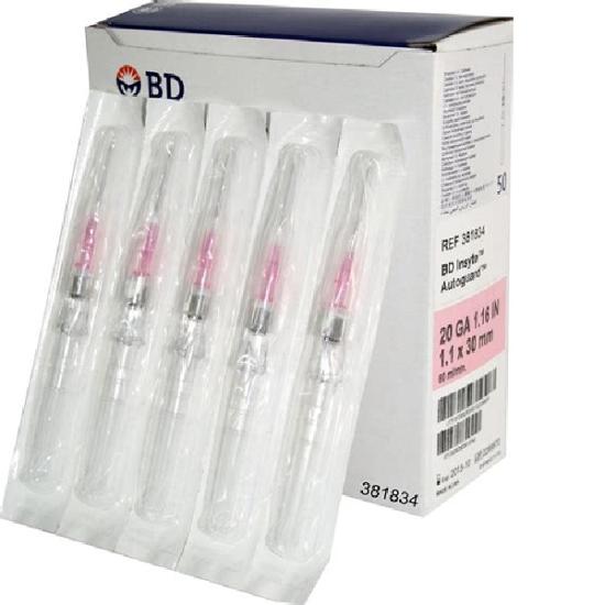 CATHETER BD INSYTE 14G 45MM ORANGE 