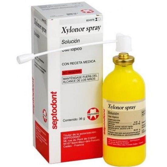 XYLONOR SPRAY/PULVE. 36GR