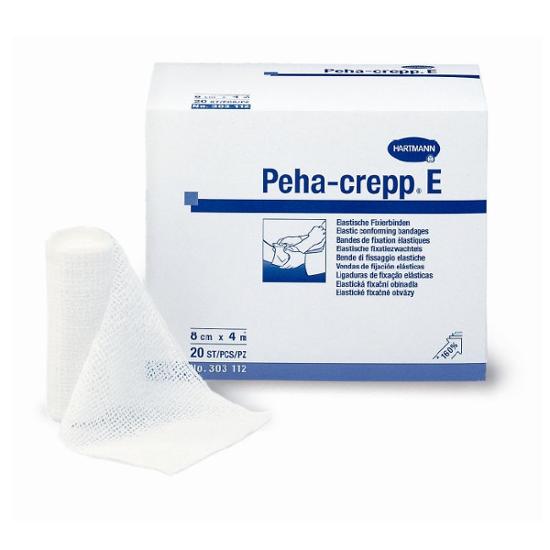 BANDE DE FIXATION SUPER ELASTIQUE 4MX4CM PEHA CREPP E