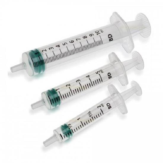 SERINGUE EMERALD 5ML 3 PIECE EMBOUT LUER SIMPLE CENTRE