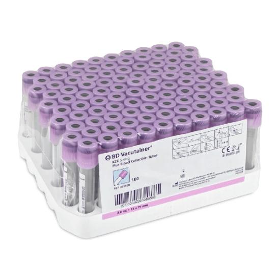 VACUTAINER EDTA K3 MAUVE PLASTIQUE 5ML/4ML