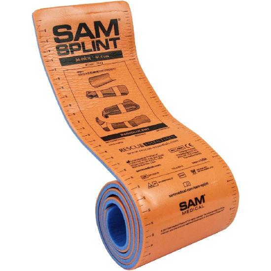 SAM SPLINT 91CM ORANGE BLEU 