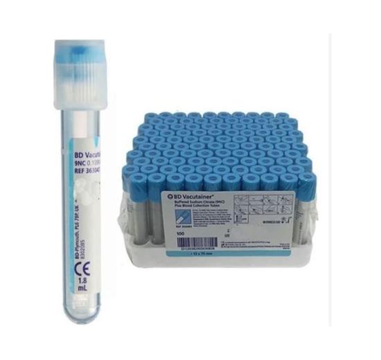 VACUTAINER C.C BLEU 5ML/2.7ML 