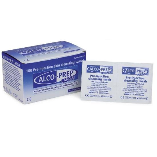 TAMPON ALCOOL ALCO-PREP 70% 