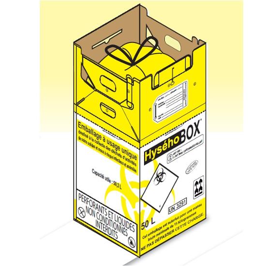CONTAINER CARTON 50L DASRI 